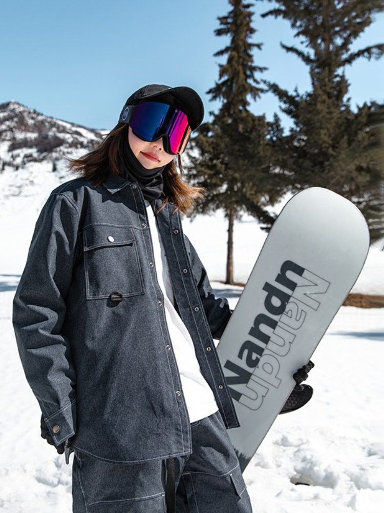 Denim-Tone 10K Baggy Snow Set – Unisex | NANDN