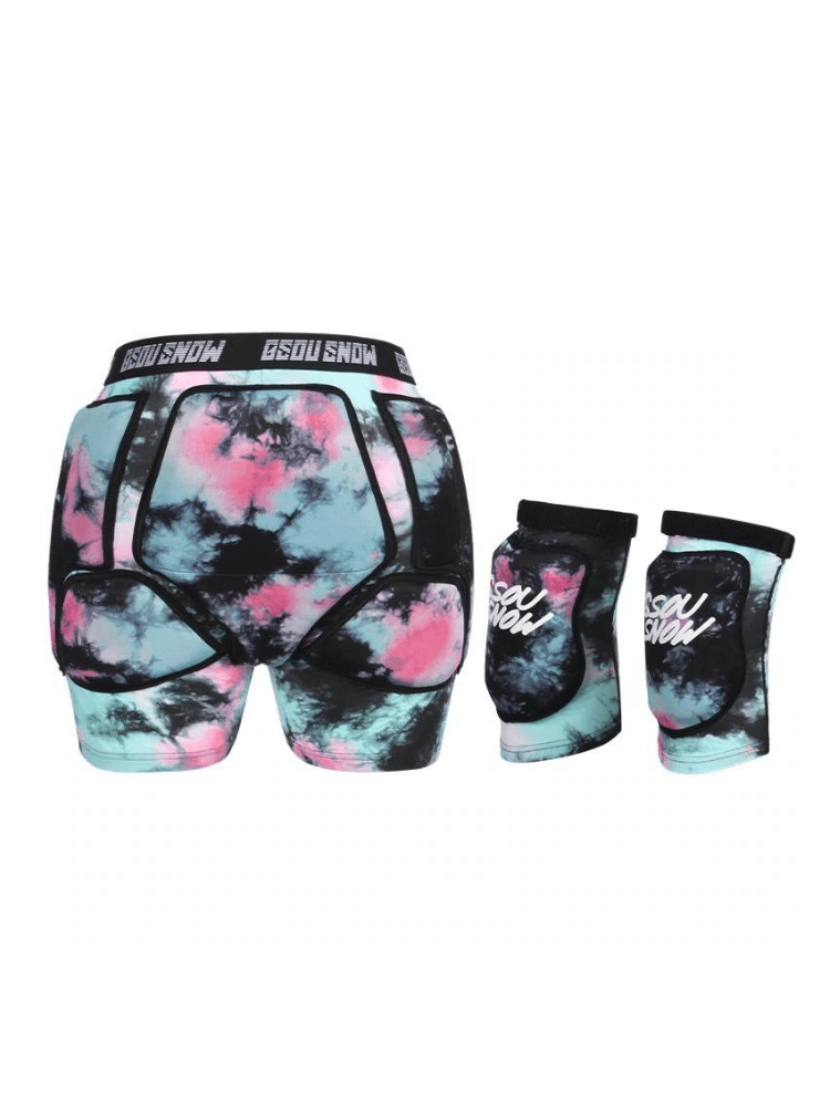 Undercover Protective Shorts & Knee Pads Set – Unisex | Gsou Snow