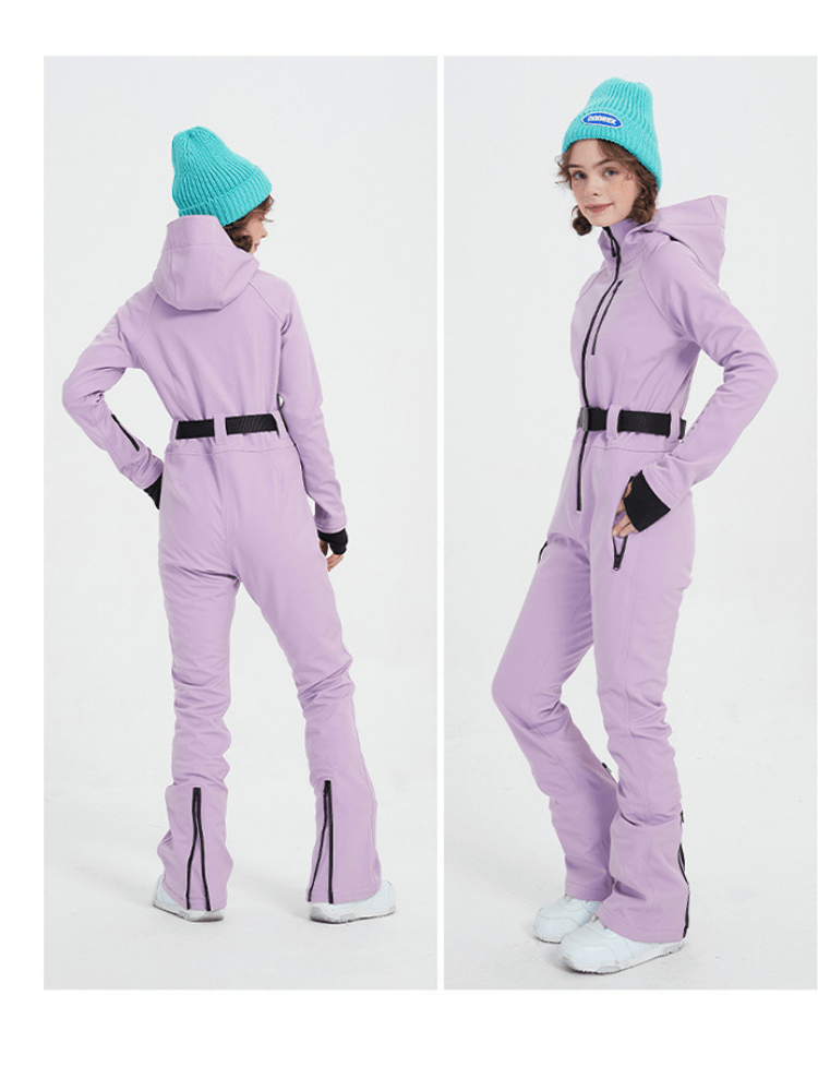 Slim Fit Ski Jumpsuit - Women's | Doorek