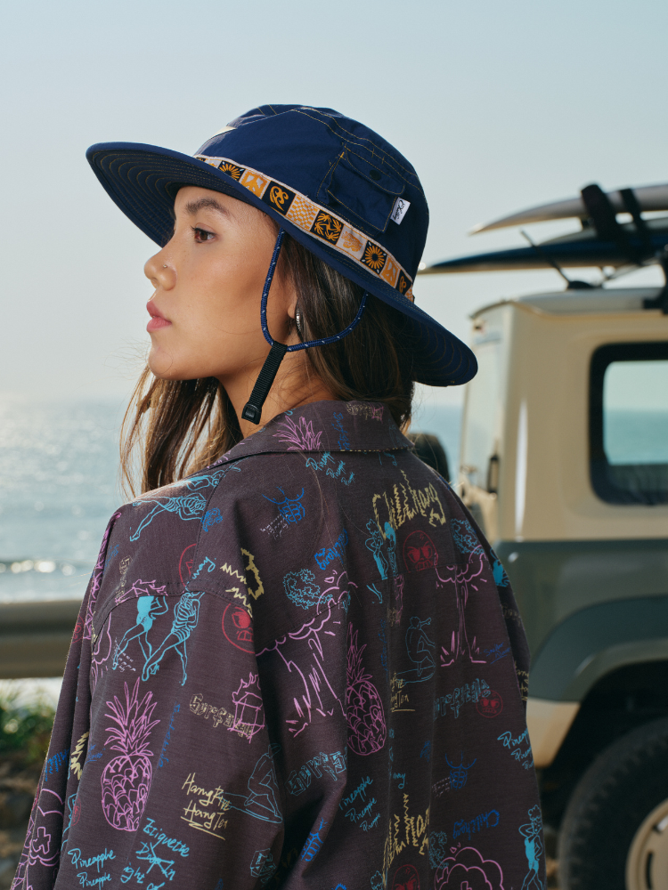 [Clearance] Quick-Dry Waterproof Sun Shield Wide Brim Surf Hat – Unisex | ChillHang