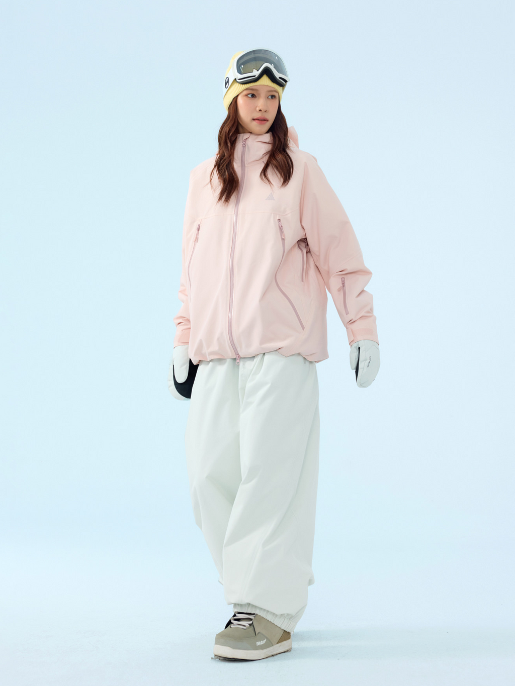 3L Mirage Fleece-Lined Baggy Ski Pants – Unisex | NANEND