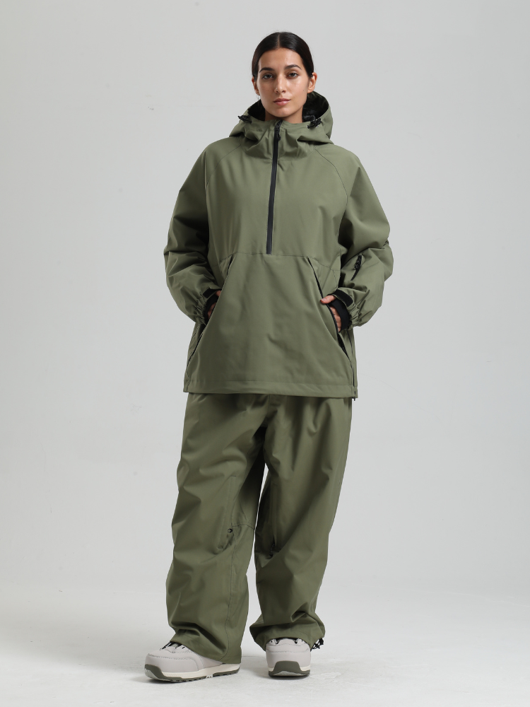 Minimalist Insulated Snow Anorak - Women's | Gsou Snow