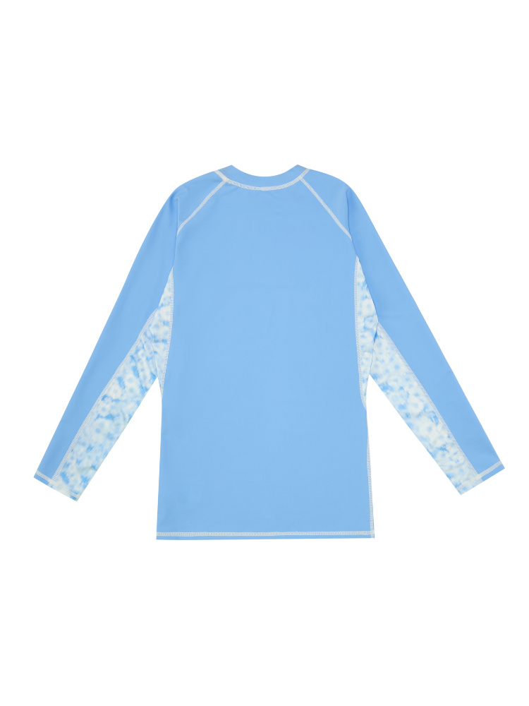 UV Protection Stretch Patchwork Rash Guard – Women's | ChillHang