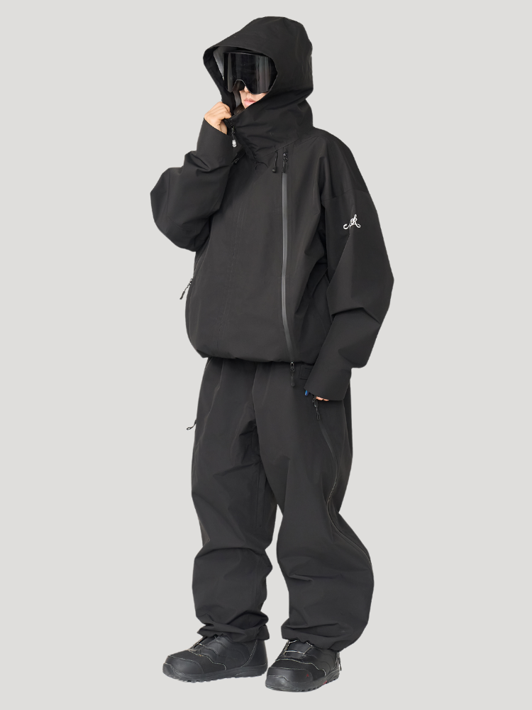 EP Series 3L Shell Baggy Ski Pants - Unisex | Doorek