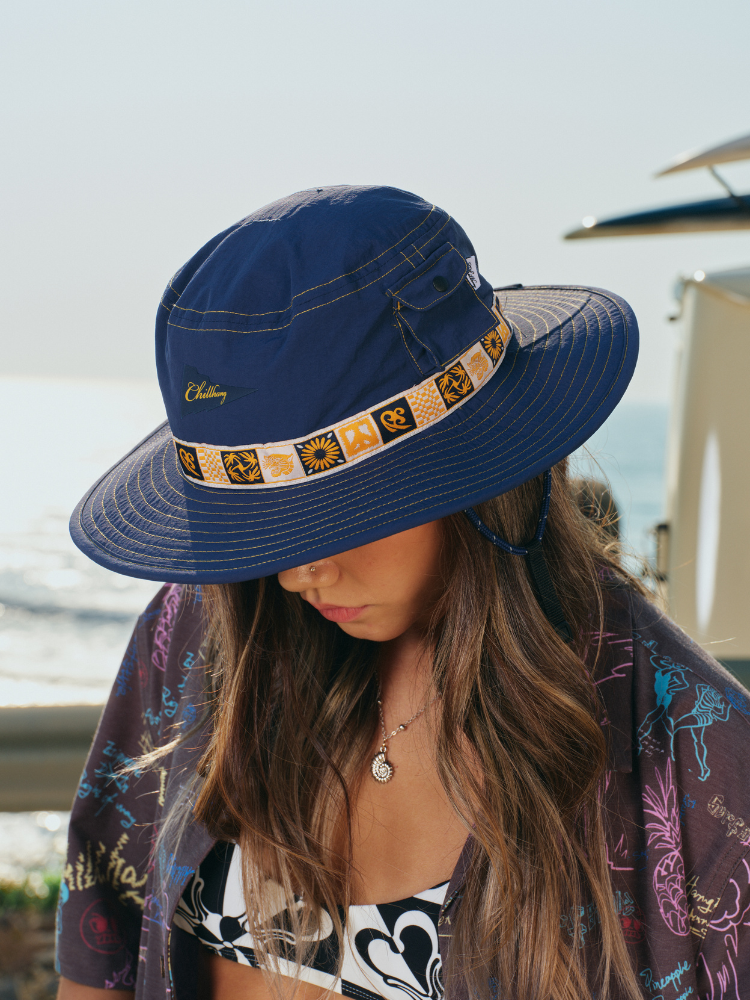 [Clearance] Quick-Dry Waterproof Sun Shield Wide Brim Surf Hat – Unisex | ChillHang