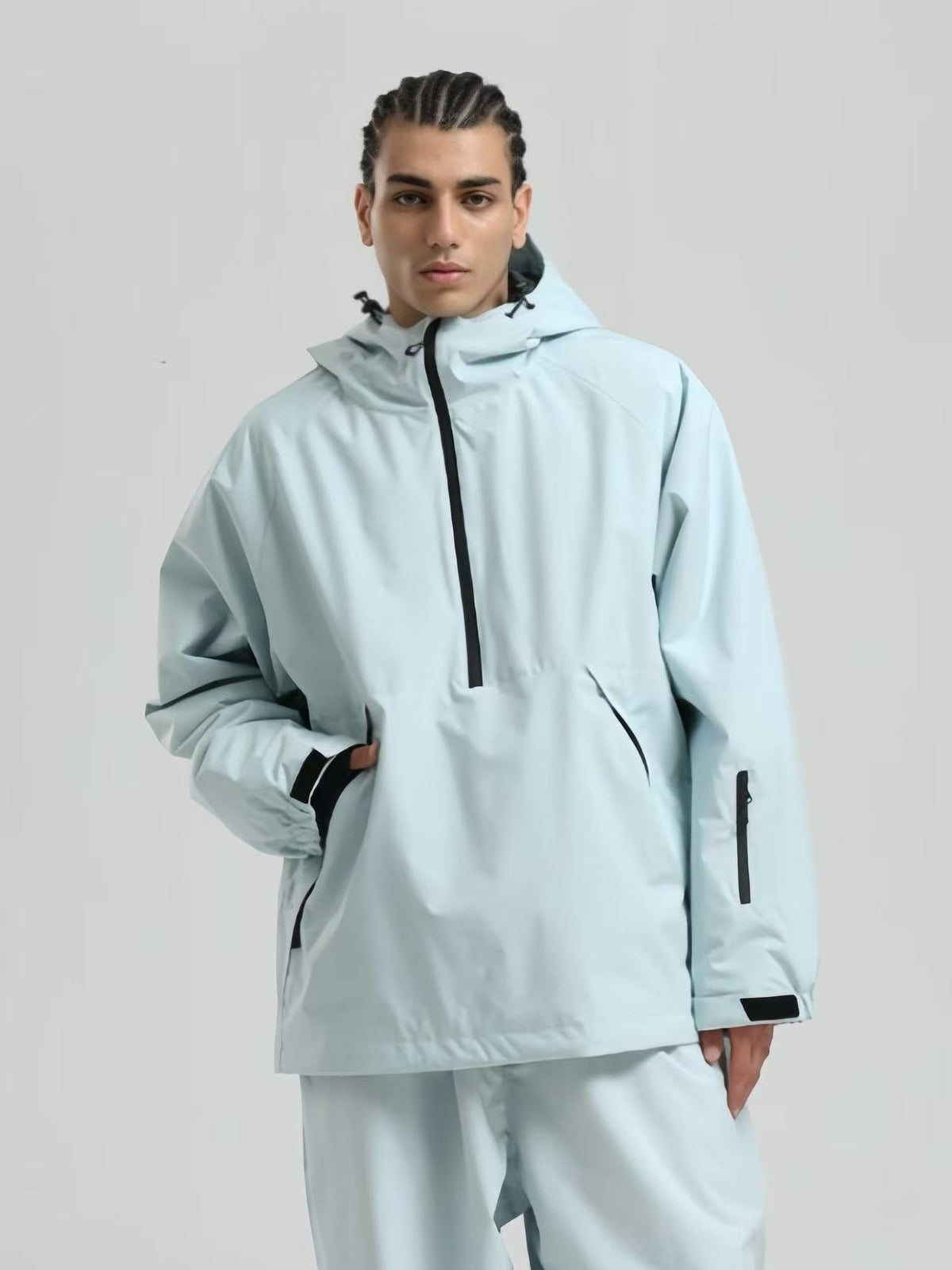Minimalist Insulated Snow Anorak - Men's | Gsou Snow