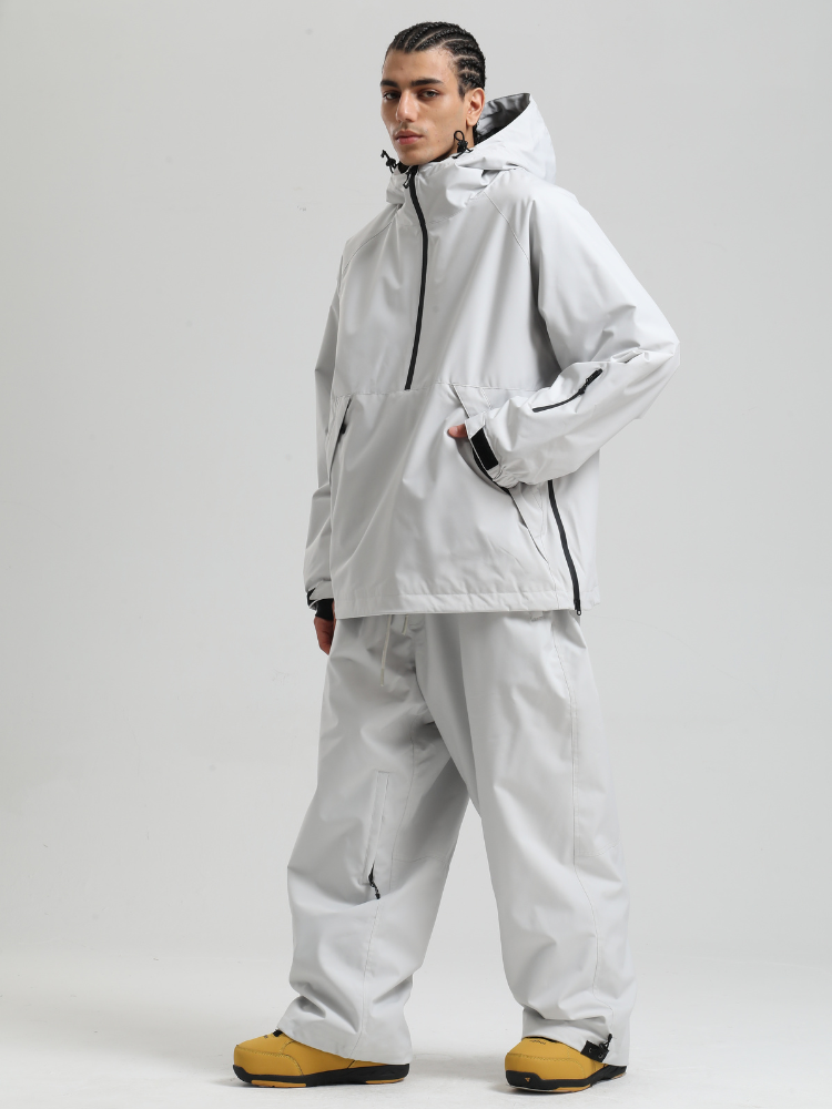 Minimalist Insulated Snow Anorak - Men's | Gsou Snow