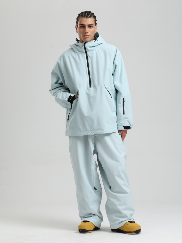 Minimalist Insulated Snow Anorak - Men's | Gsou Snow