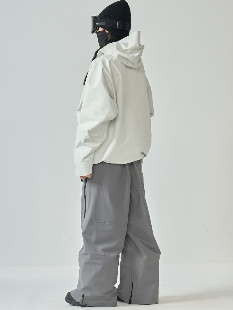 EP Series 3L Shell Baggy Ski Jacket – Unisex | Doorek