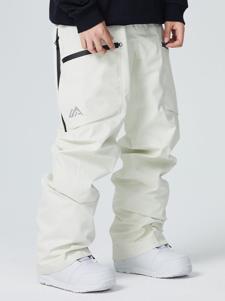 Side Zipper Snow Pants - Men's | Searipe