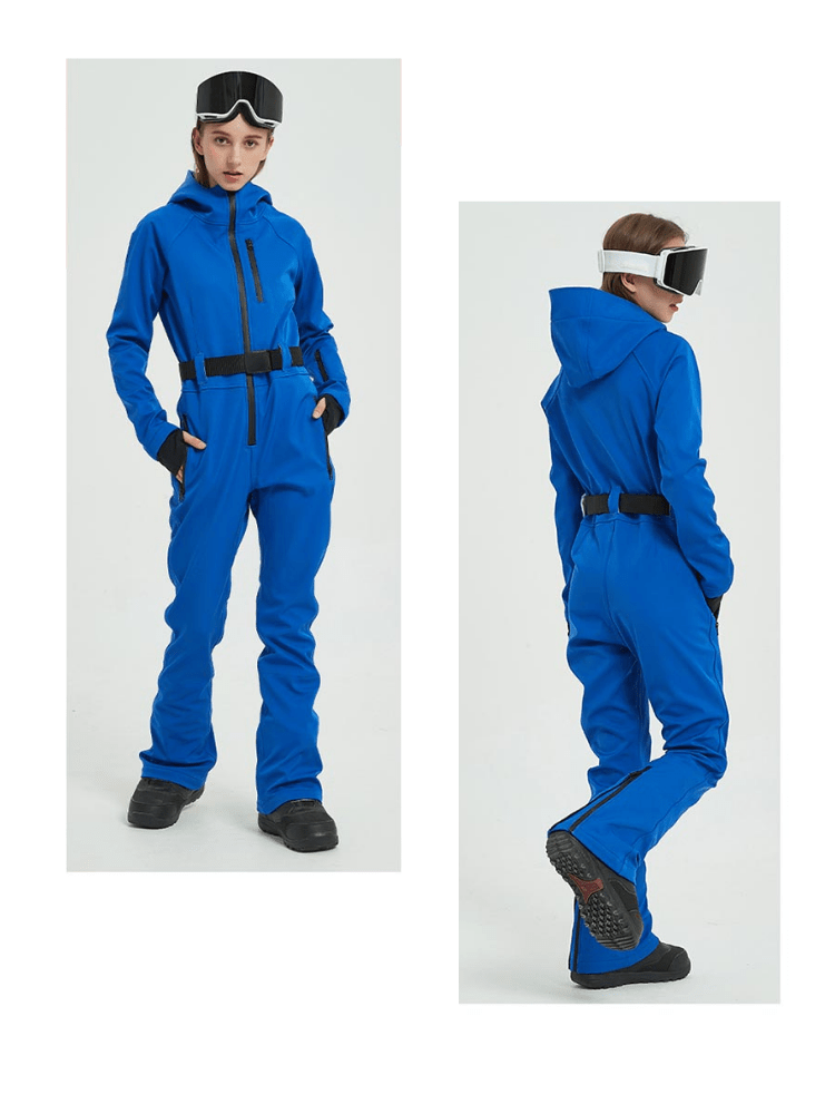 [Clearance] Slim Fit Ski Jumpsuit - Women's | Doorek