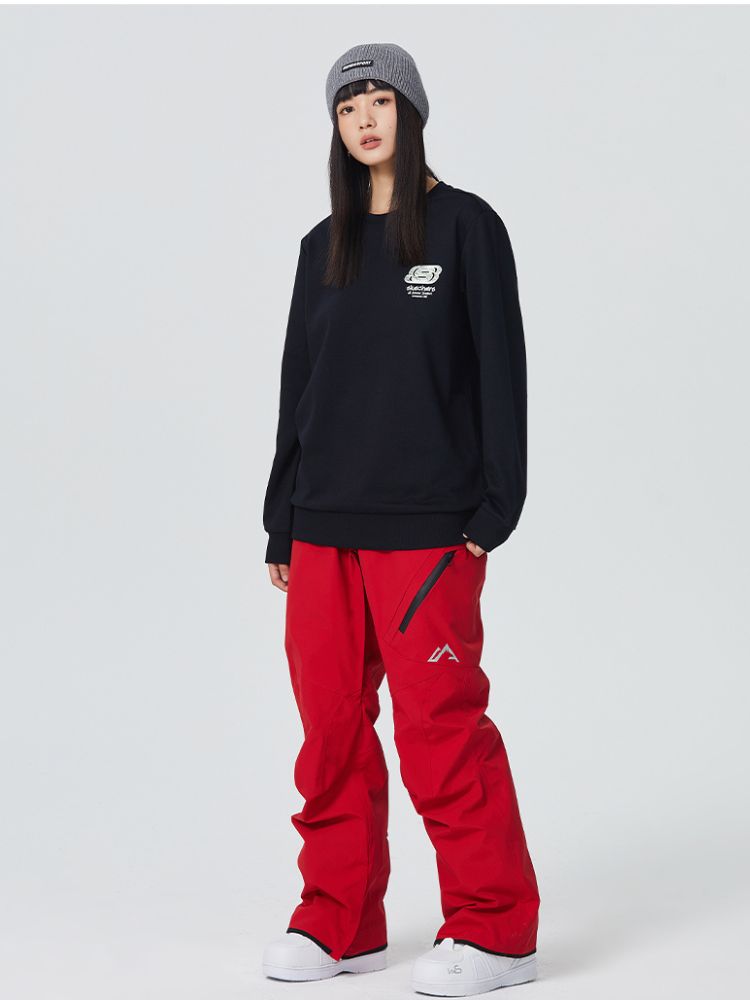 Diagonal Zipper Snow Pants - Men's | Searipe