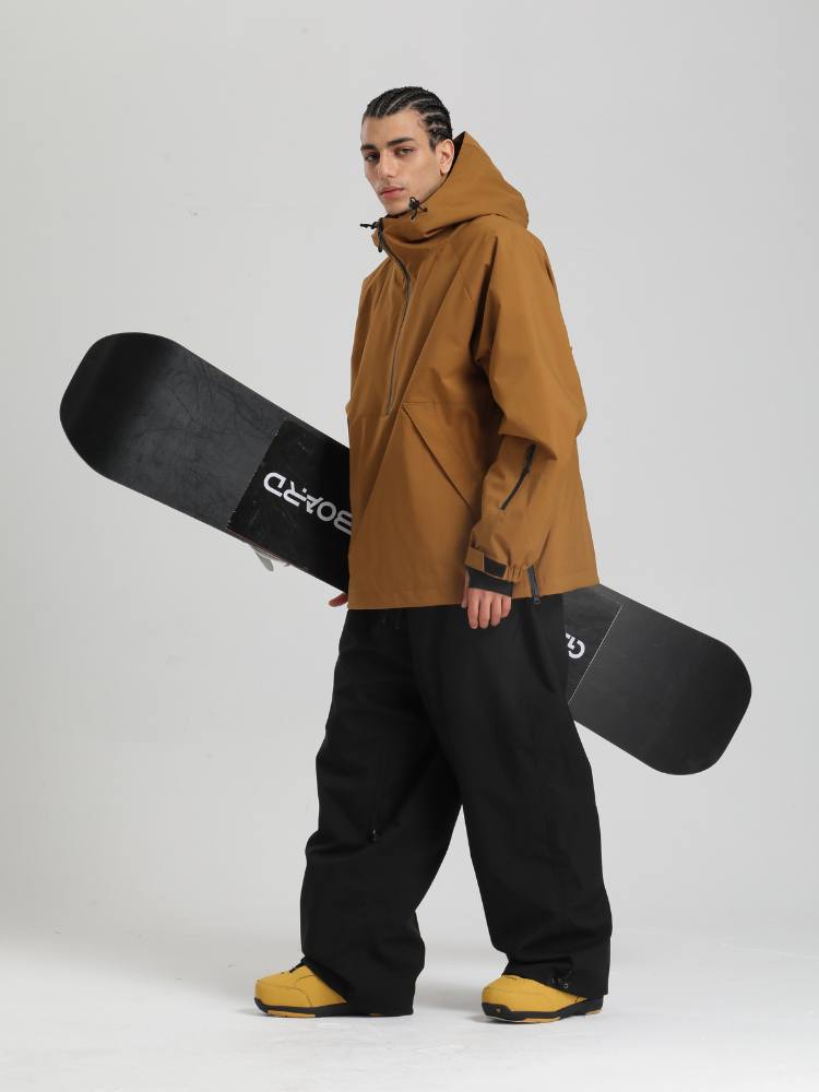 Minimalist Insulated Snow Anorak - Men's | Gsou Snow