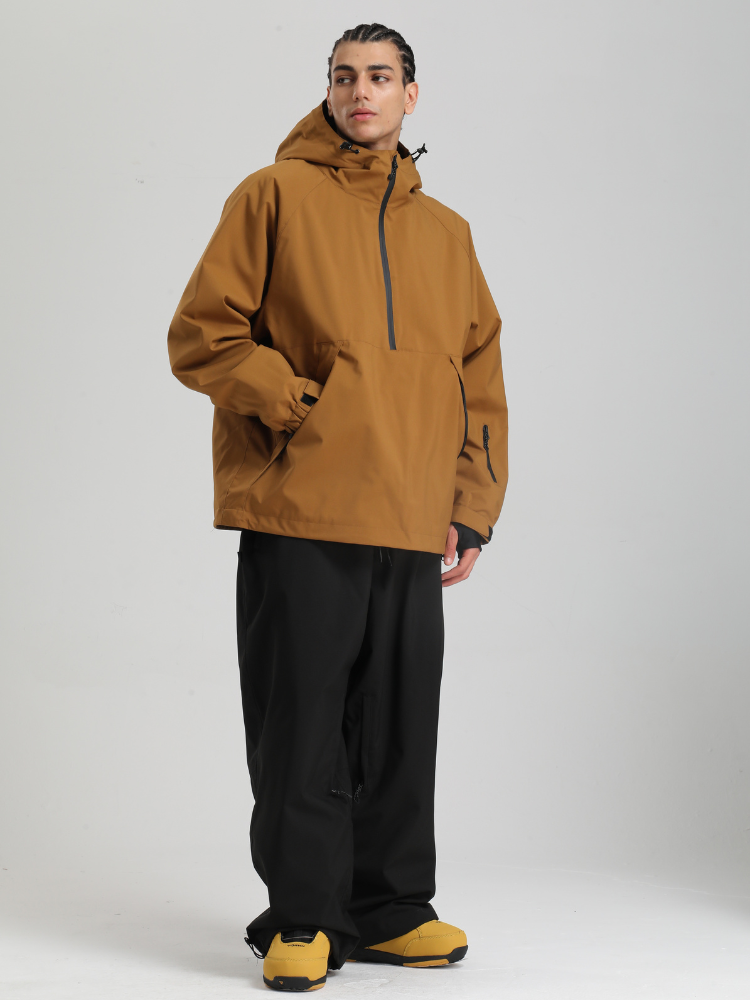 Minimalist Insulated Snow Anorak - Men's | Gsou Snow