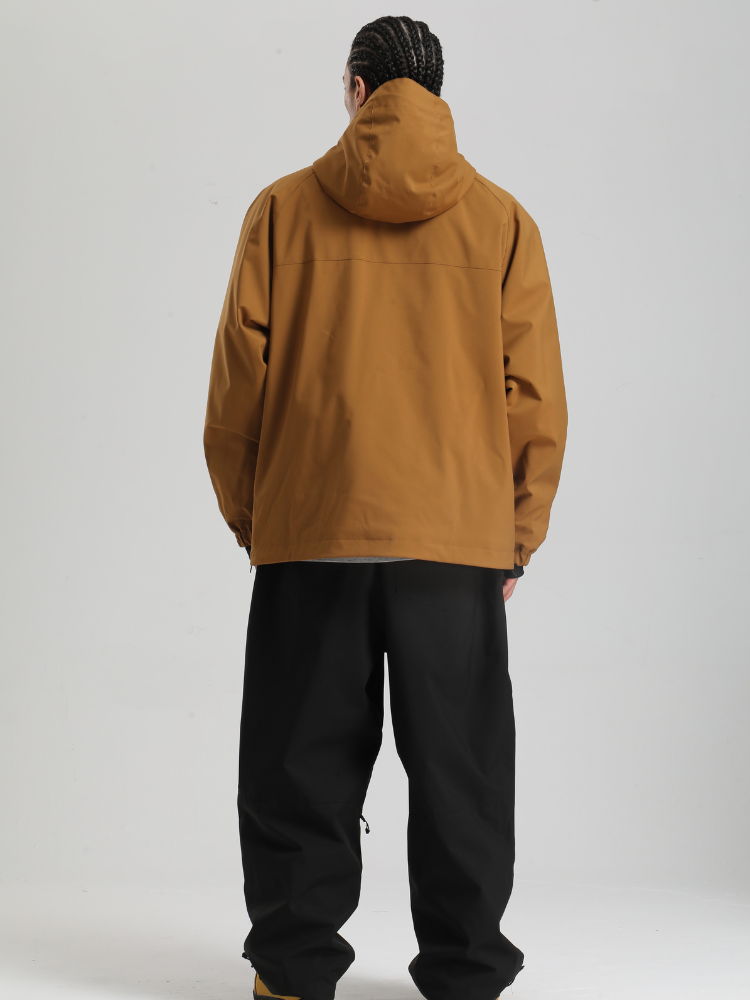 Minimalist Insulated Snow Anorak - Men's | Gsou Snow