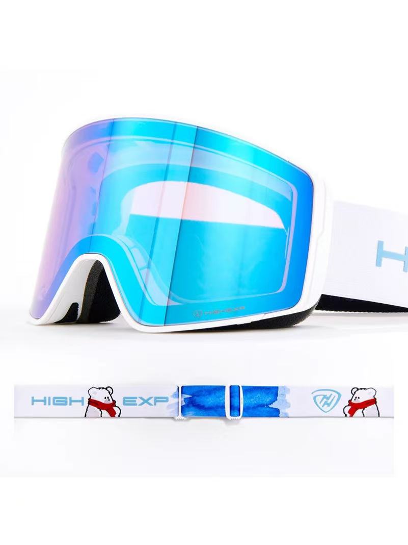 Magnetic Cylindrical Ski Goggles – Unisex | High Experience