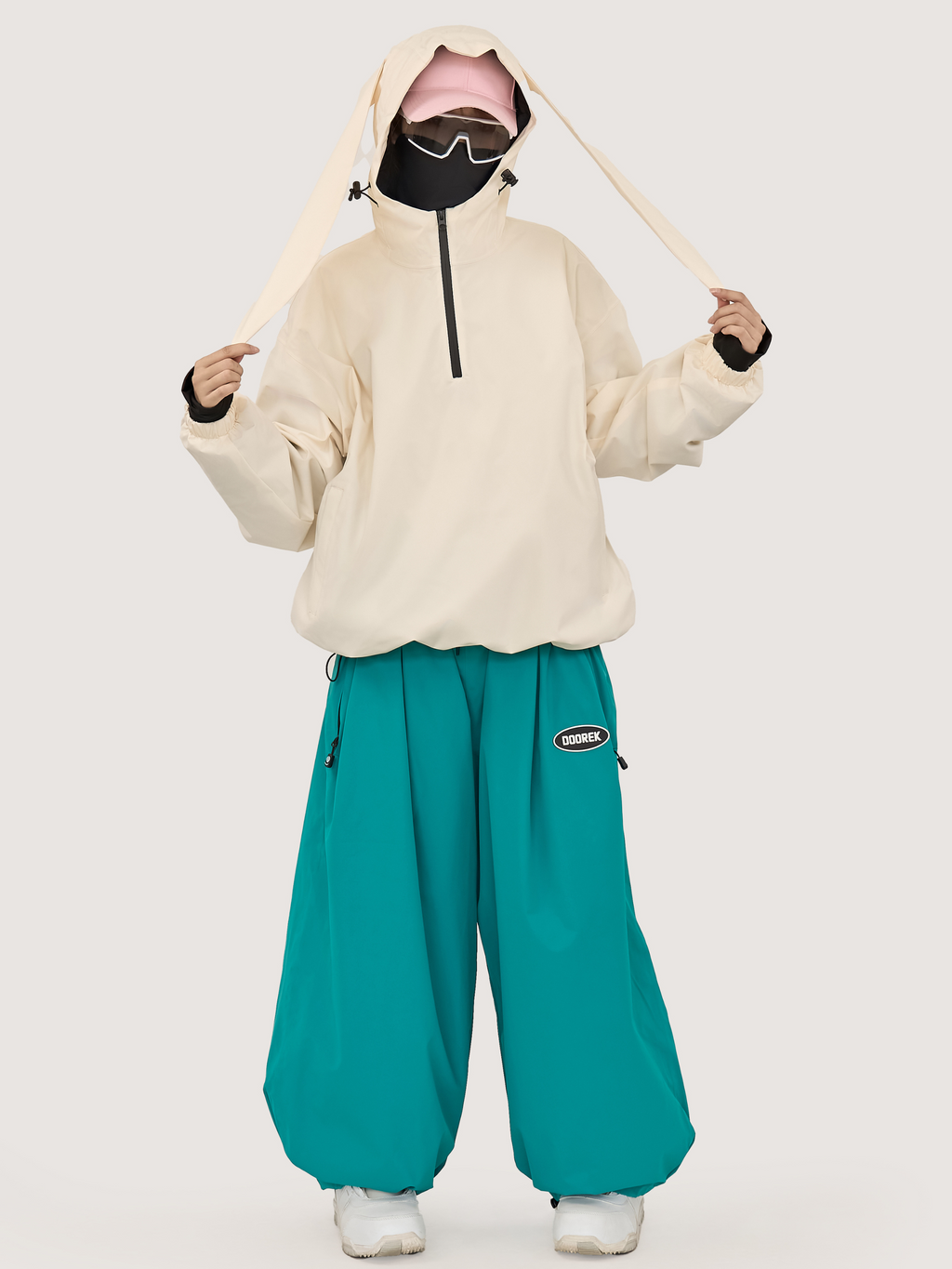 Bunny Ear 15K/10K Pullover Snow Anorak - Unisex | Doorek
