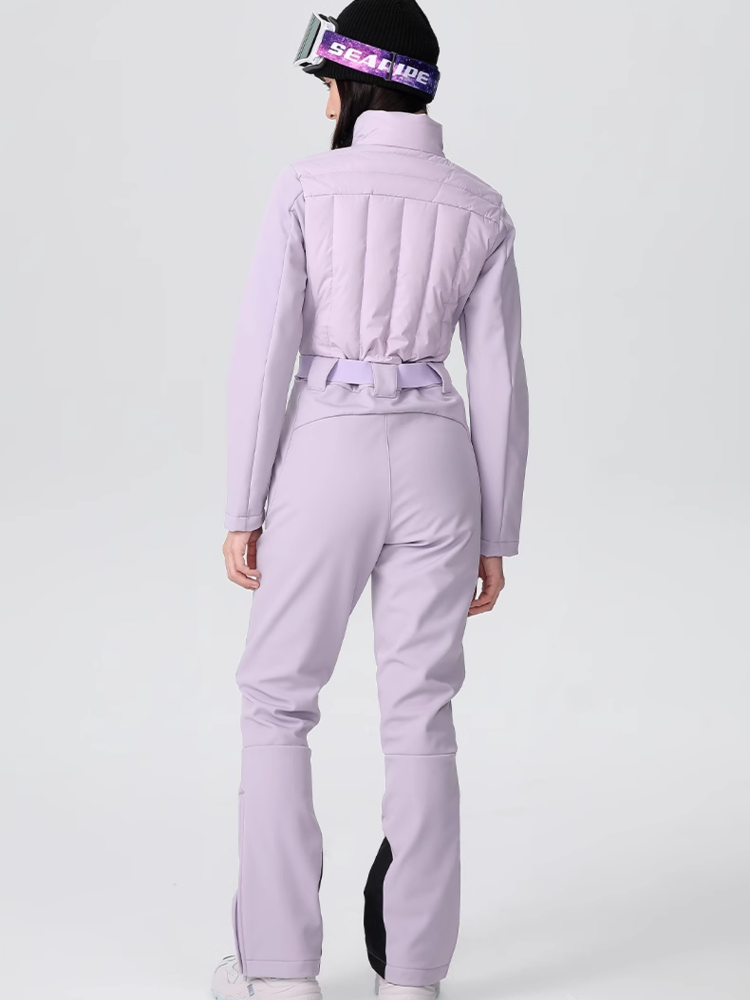 Luxe Insulated Slim-Fit Ski Jumpsuit - Women's | Searipe