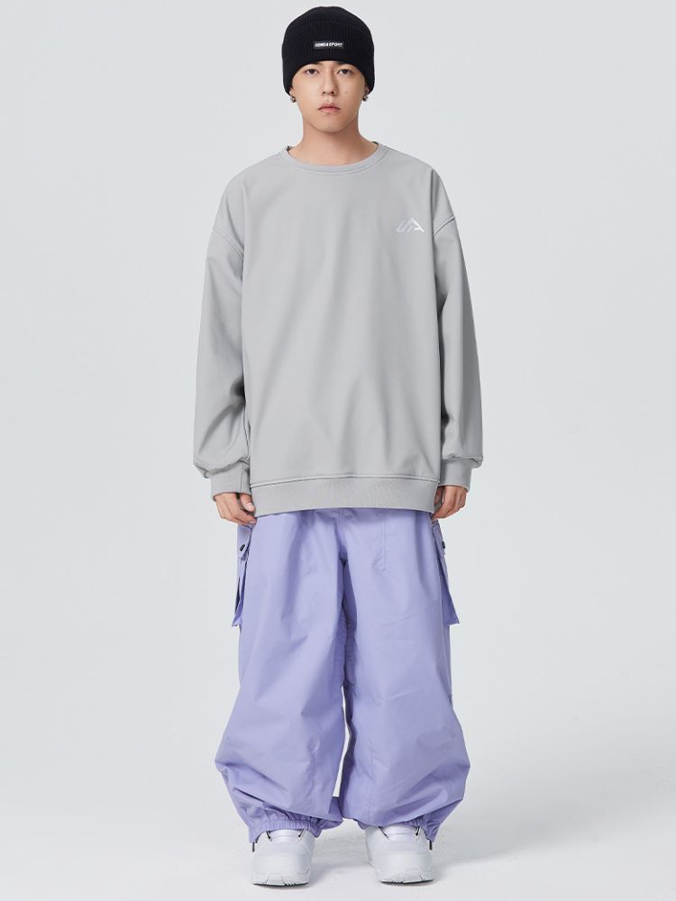 3L Monochrome Baggy Cargo Pants - Unisex | Searipe