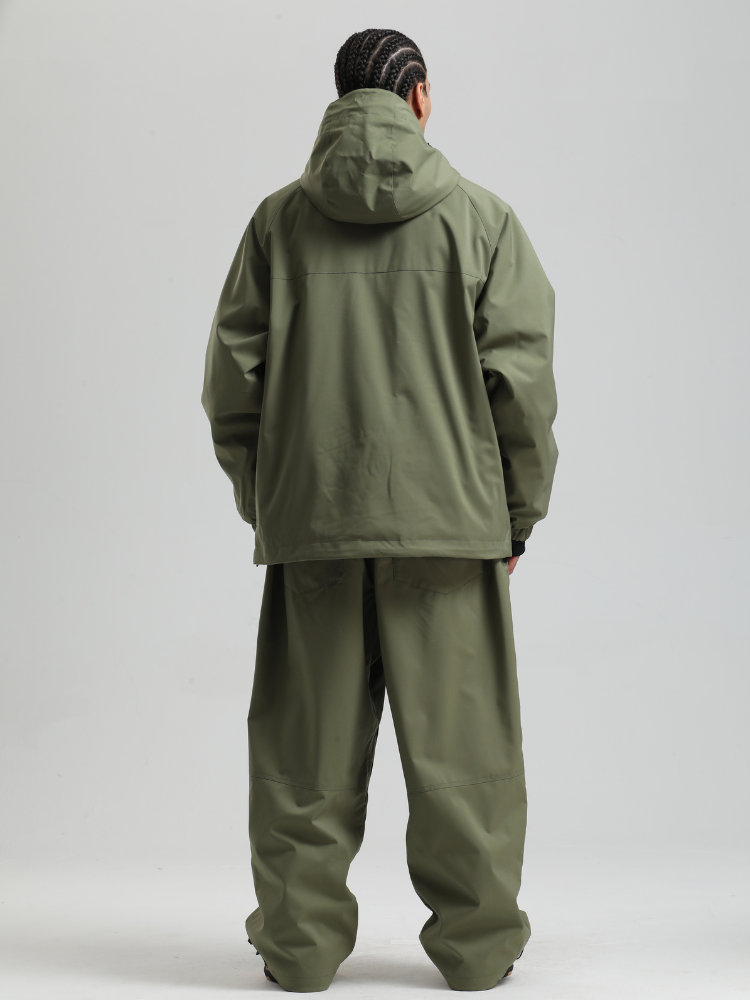Minimalist Insulated Snow Anorak - Men's | Gsou Snow