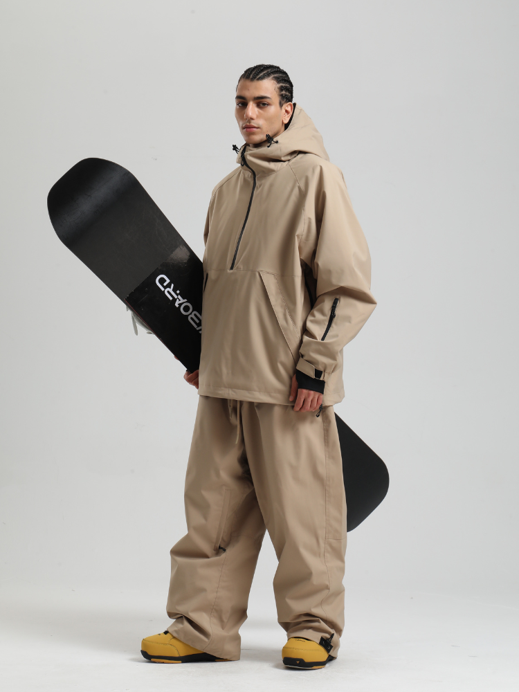 Minimalist Insulated Snow Anorak - Men's | Gsou Snow