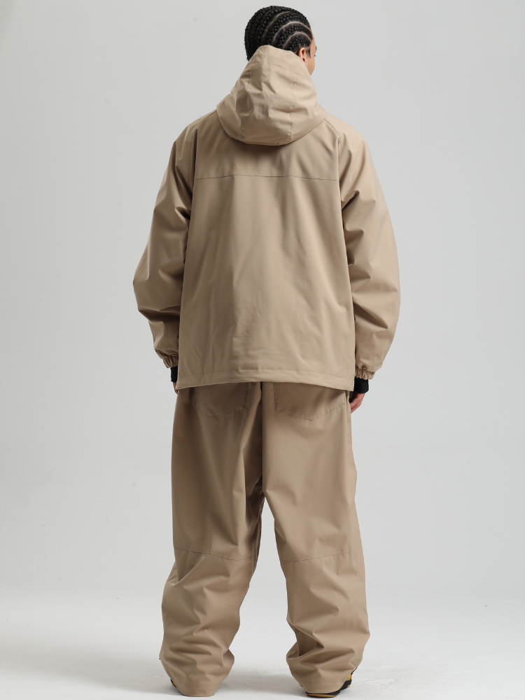 Minimalist Insulated Snow Anorak - Men's | Gsou Snow