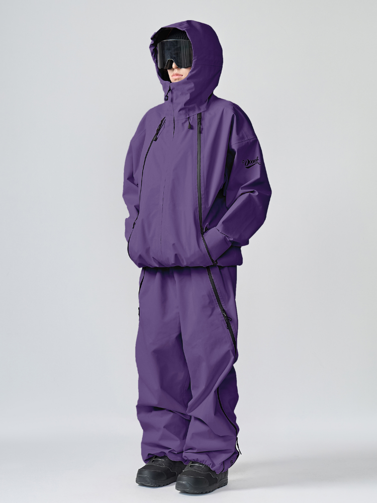 EP Series 3L Shell Baggy Ski Pants - Unisex | Doorek