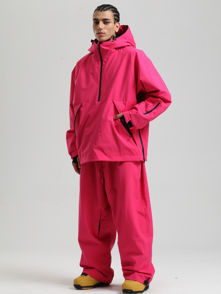 Minimalist Insulated Snow Anorak - Men's | Gsou Snow
