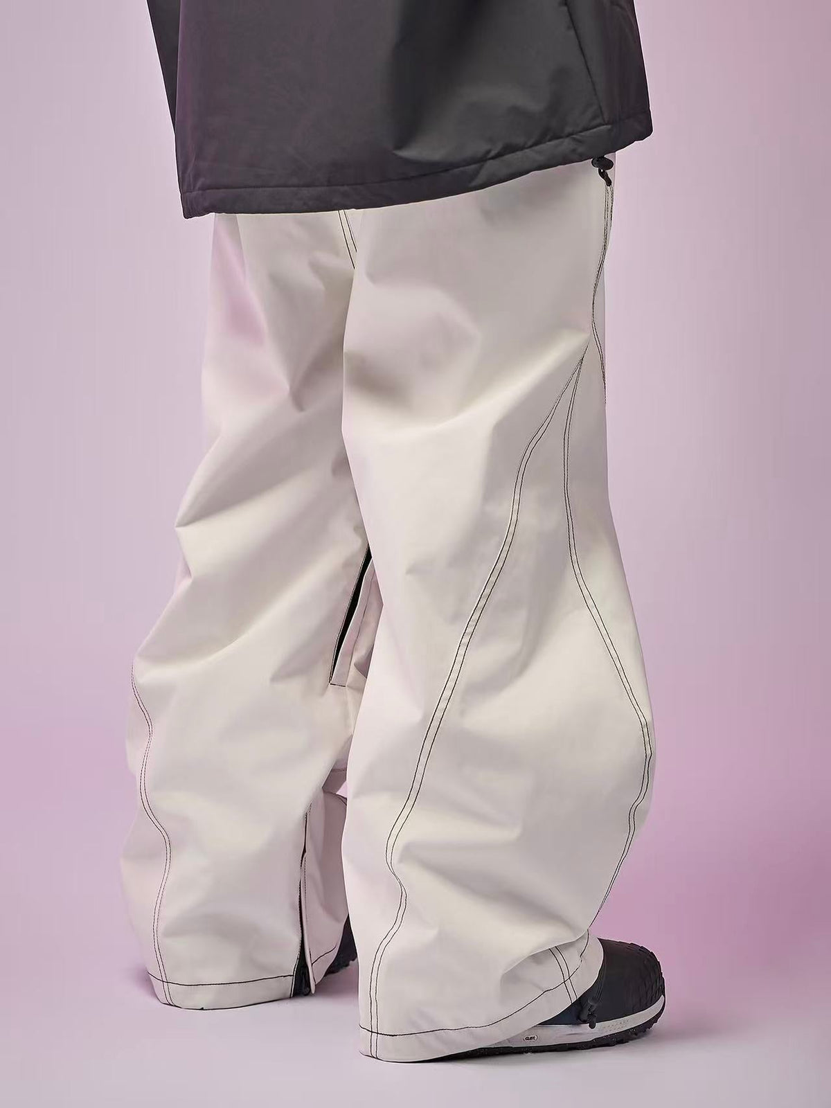 Heat-Layer Tech Cargo  Curved Baggy Ski Pants – Unisex | Doorek