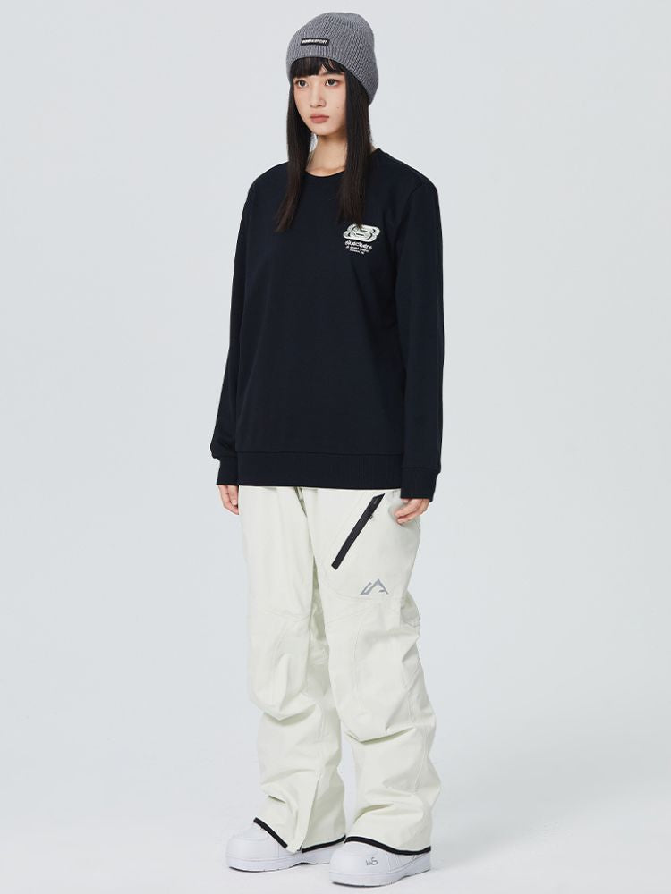 [Clearance] Diagonal Zipper Snow Pants - Unisex | Searipe