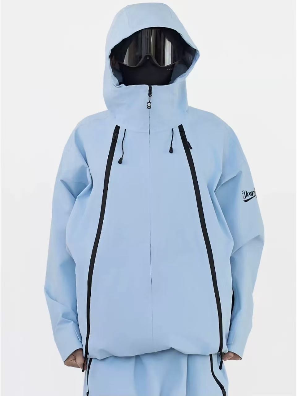 EP Series 3L Shell Baggy Ski Jacket – Unisex | Doorek