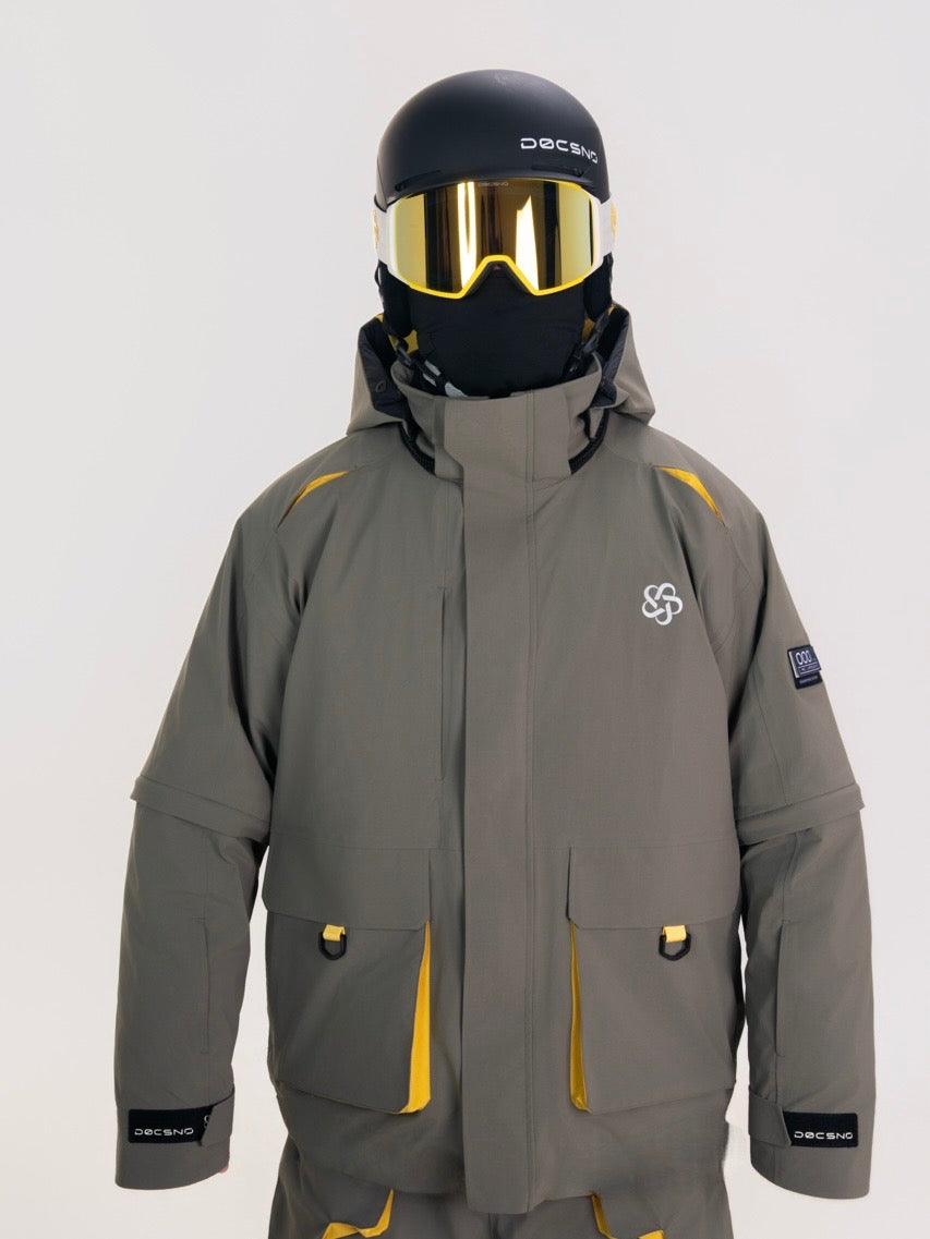 20K ePTFE 3L Insulated System Ski Jacket – Unisex | DØCSNO