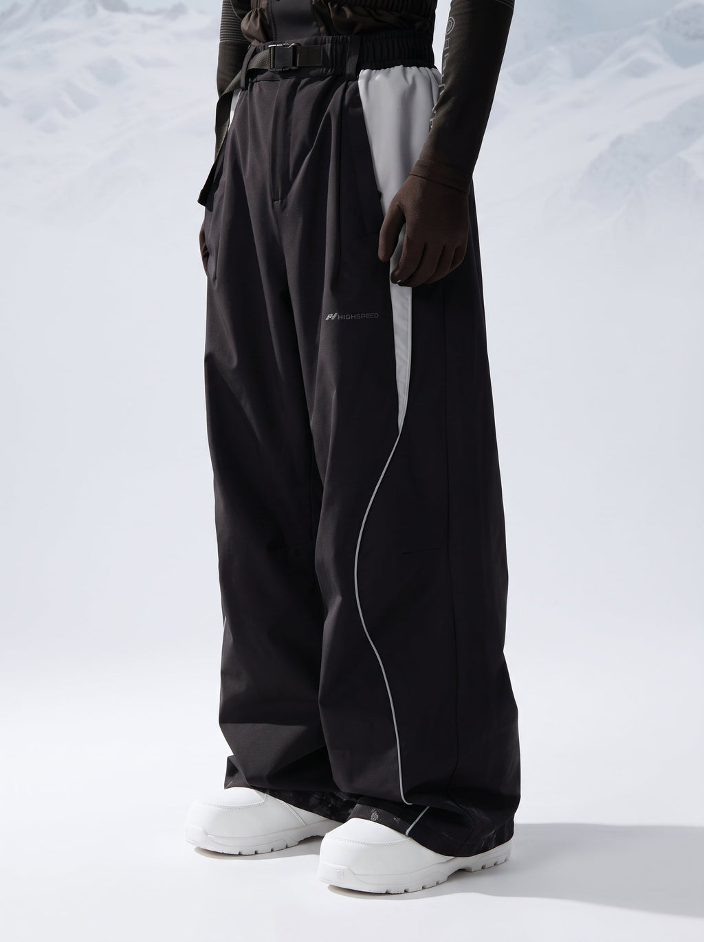 Pulse 3L Insulated Baggy Ski Pants – Unisex | High Experience