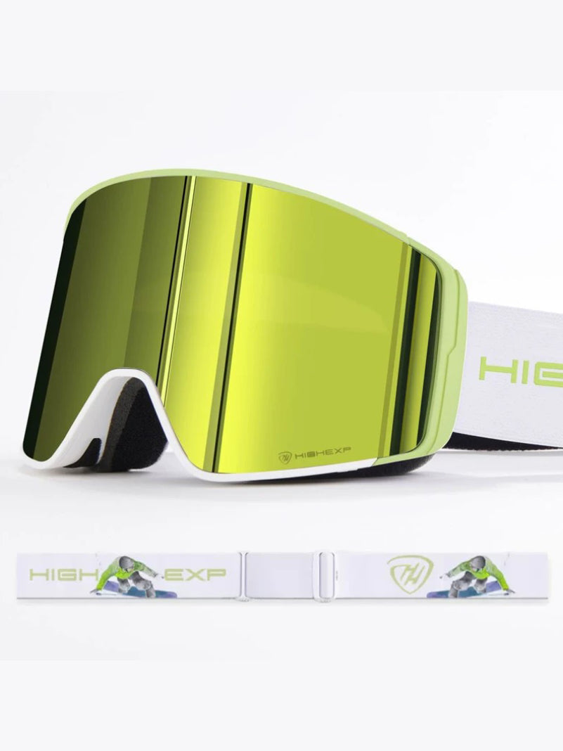 Magnetic Cylindrical Ski Goggles – Unisex | High Experience