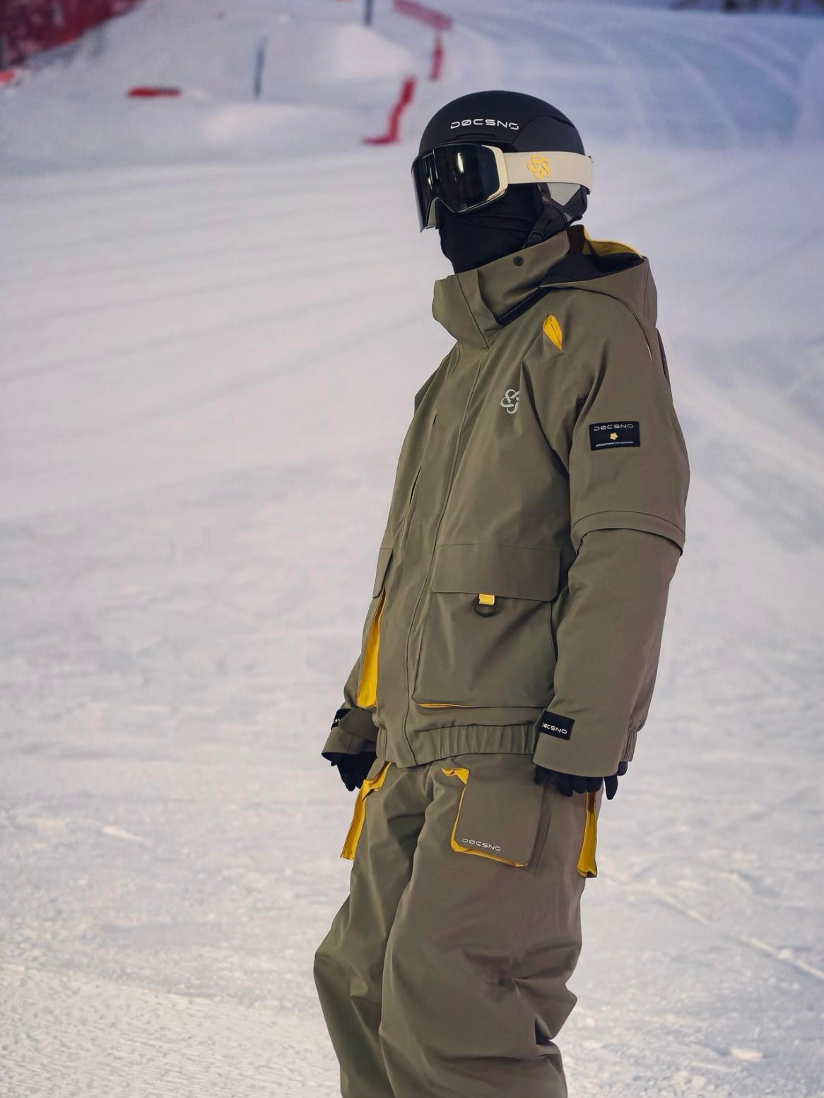 20K ePTFE 3L Insulated System Ski Jacket – Unisex | DØCSNO
