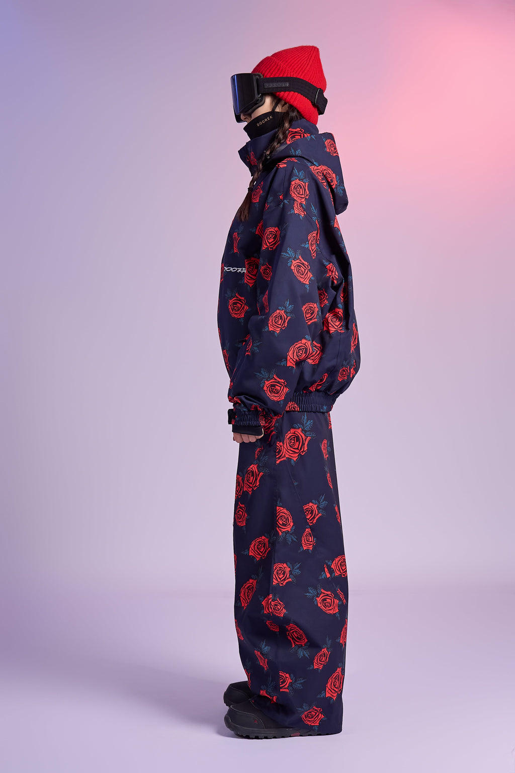 20K Waterproof Rose Camo Snowboard Pants – Unisex | Doorek