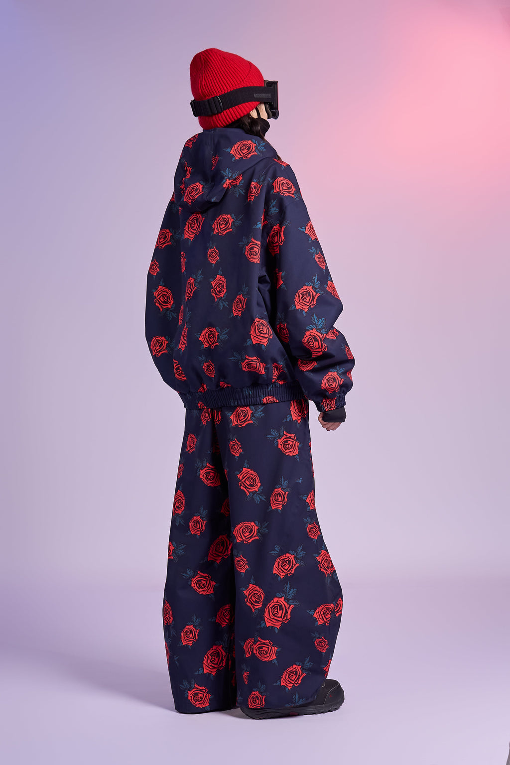 20K Waterproof Rose Camo Snowboard Jacket – Unisex | Doorek