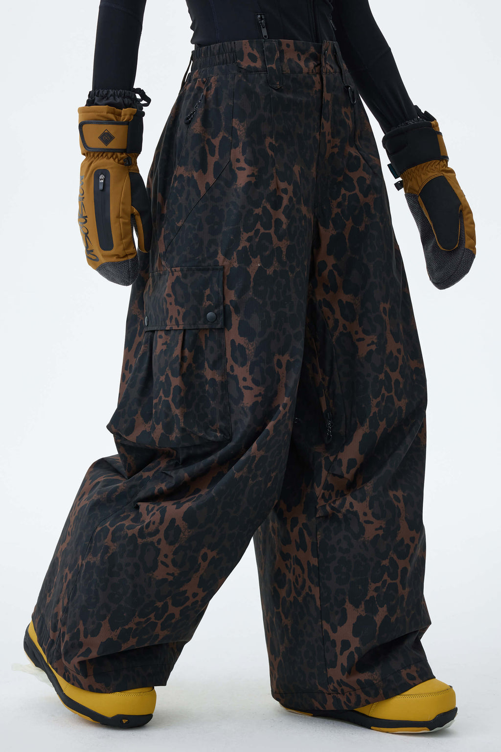 20K Baggy Loose Fit Cargo Snowboard Pants - Unisex | Gsou Snow