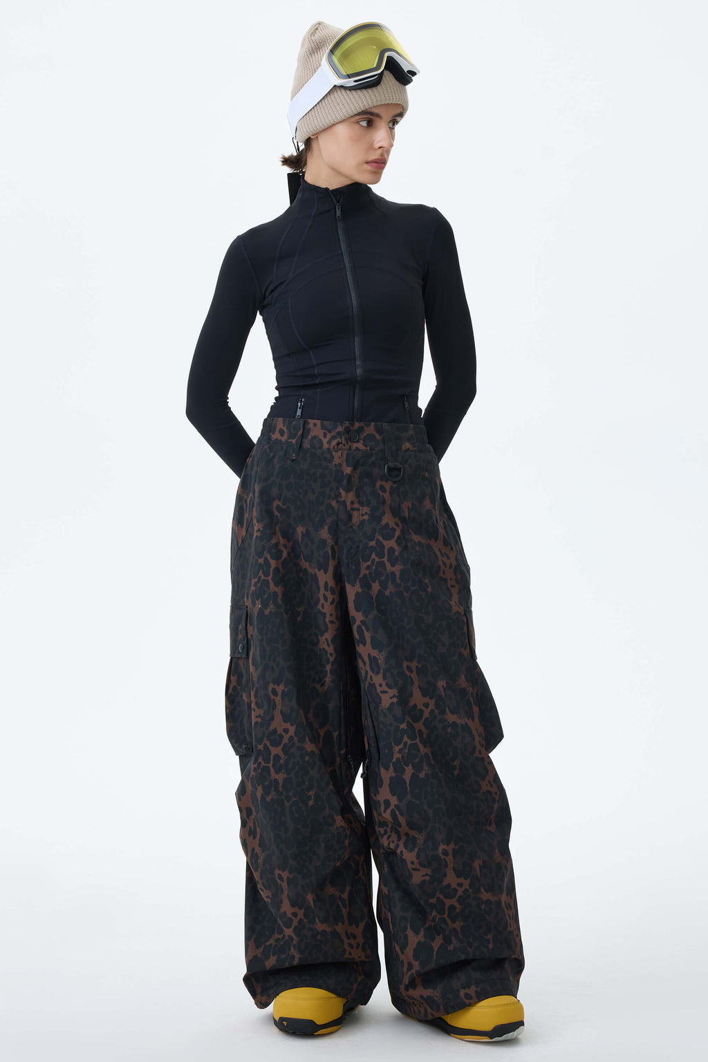 20K Baggy Loose Fit Cargo Snowboard Pants - Unisex | Gsou Snow