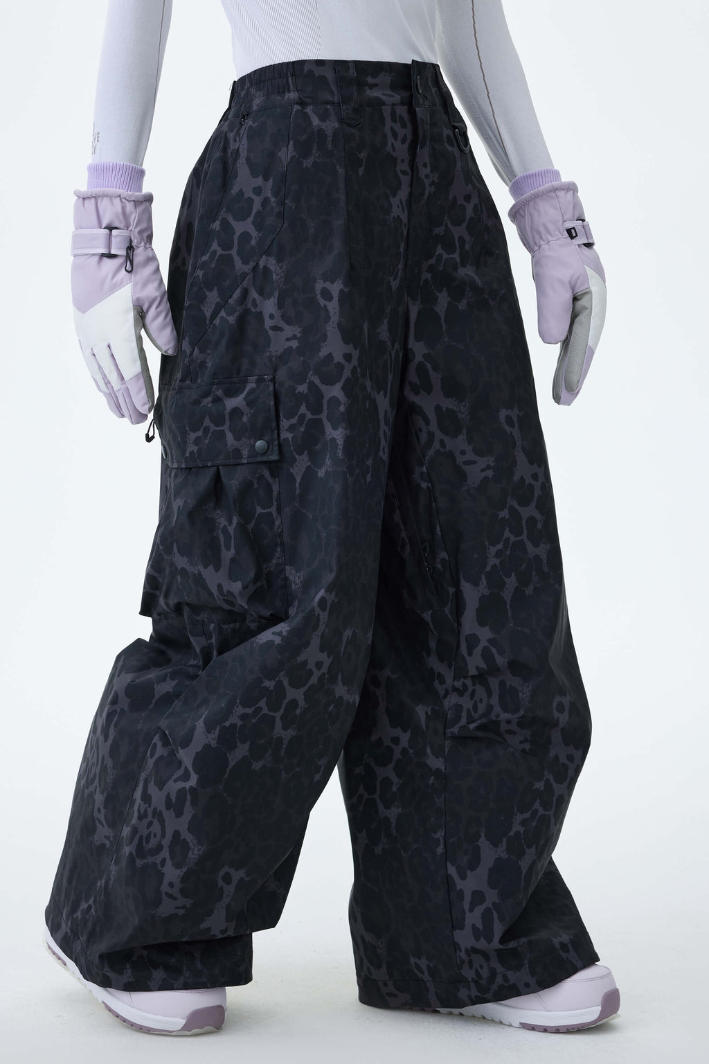 20K Baggy Loose Fit Cargo Snowboard Pants - Unisex | Gsou Snow