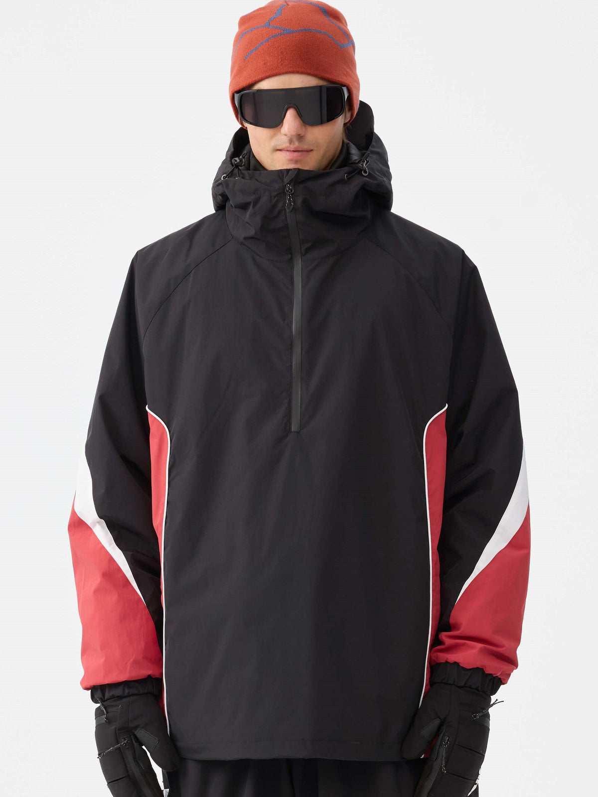 Retro Urban Colorblock Anorak Snow Jacket – Unisex | Gsou Snow