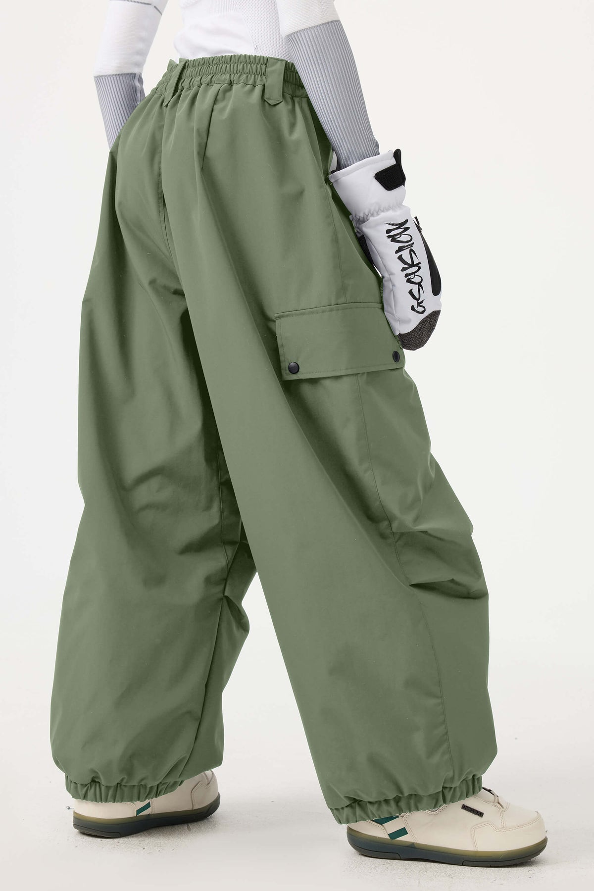 Baggy Wear-resistant Waterproof Snow Pants - Unisex | Gsou Snow