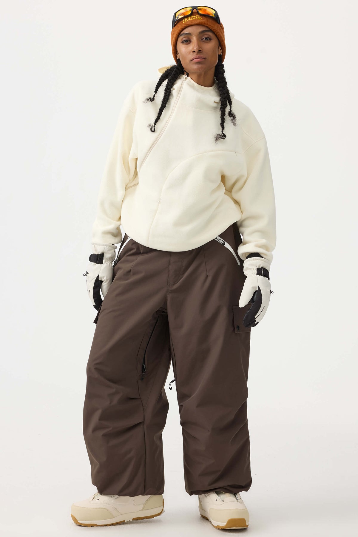 Baggy Wear-resistant Waterproof Snow Pants - Unisex | Gsou Snow
