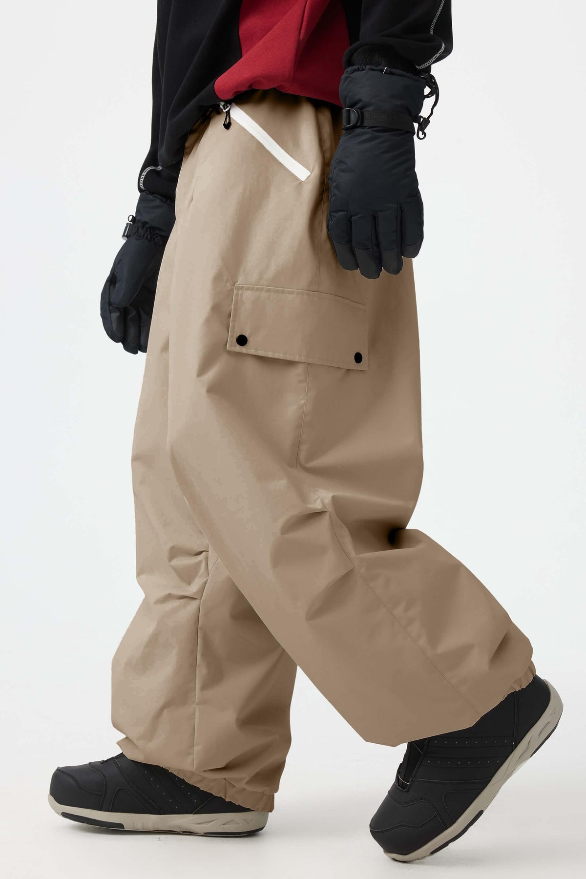 Baggy Wear-resistant Waterproof Snow Pants - Unisex | Gsou Snow