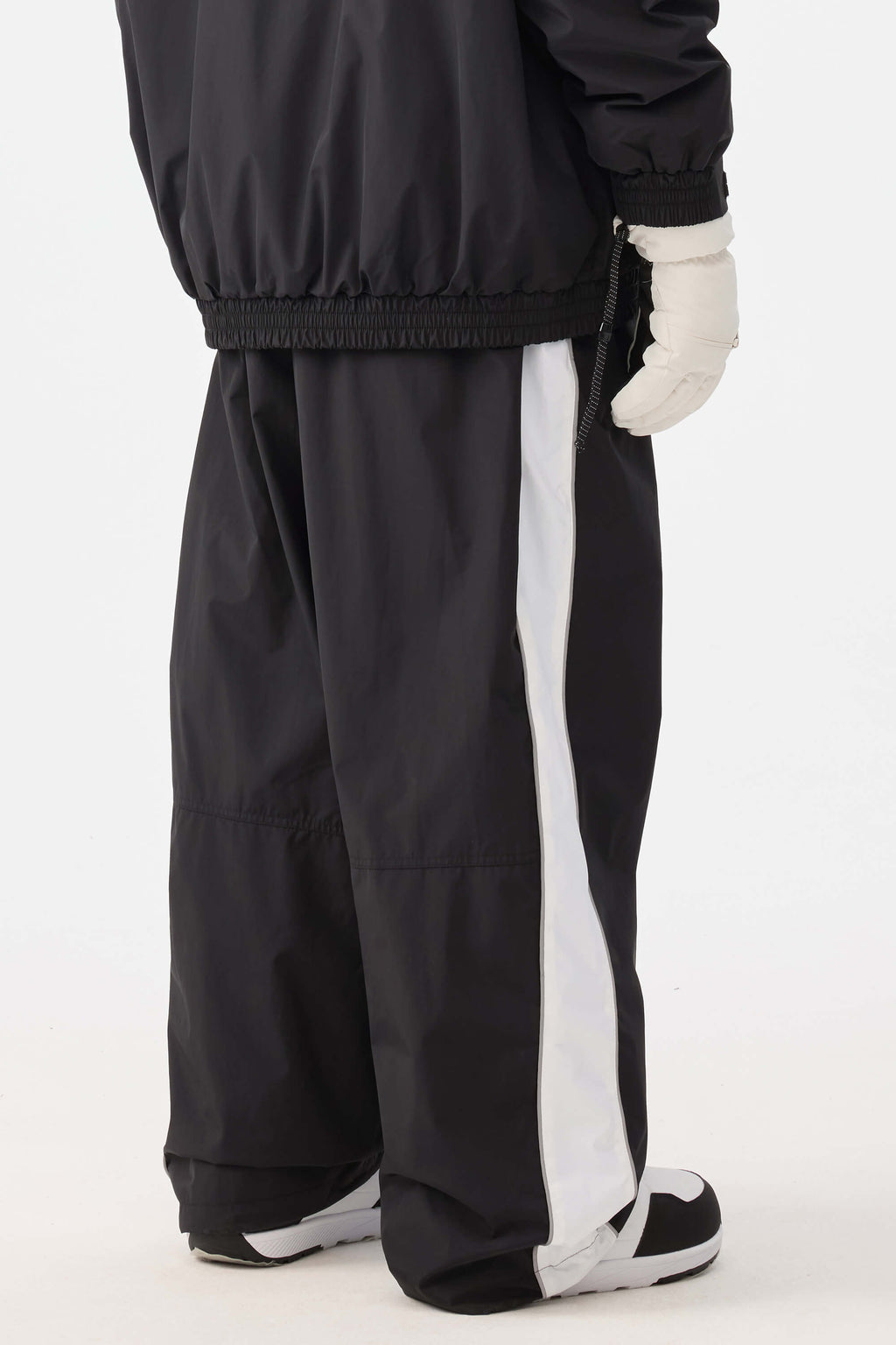 Retro Track Side Stripe Baggy Snow Pants – Unisex | Gsou Snow
