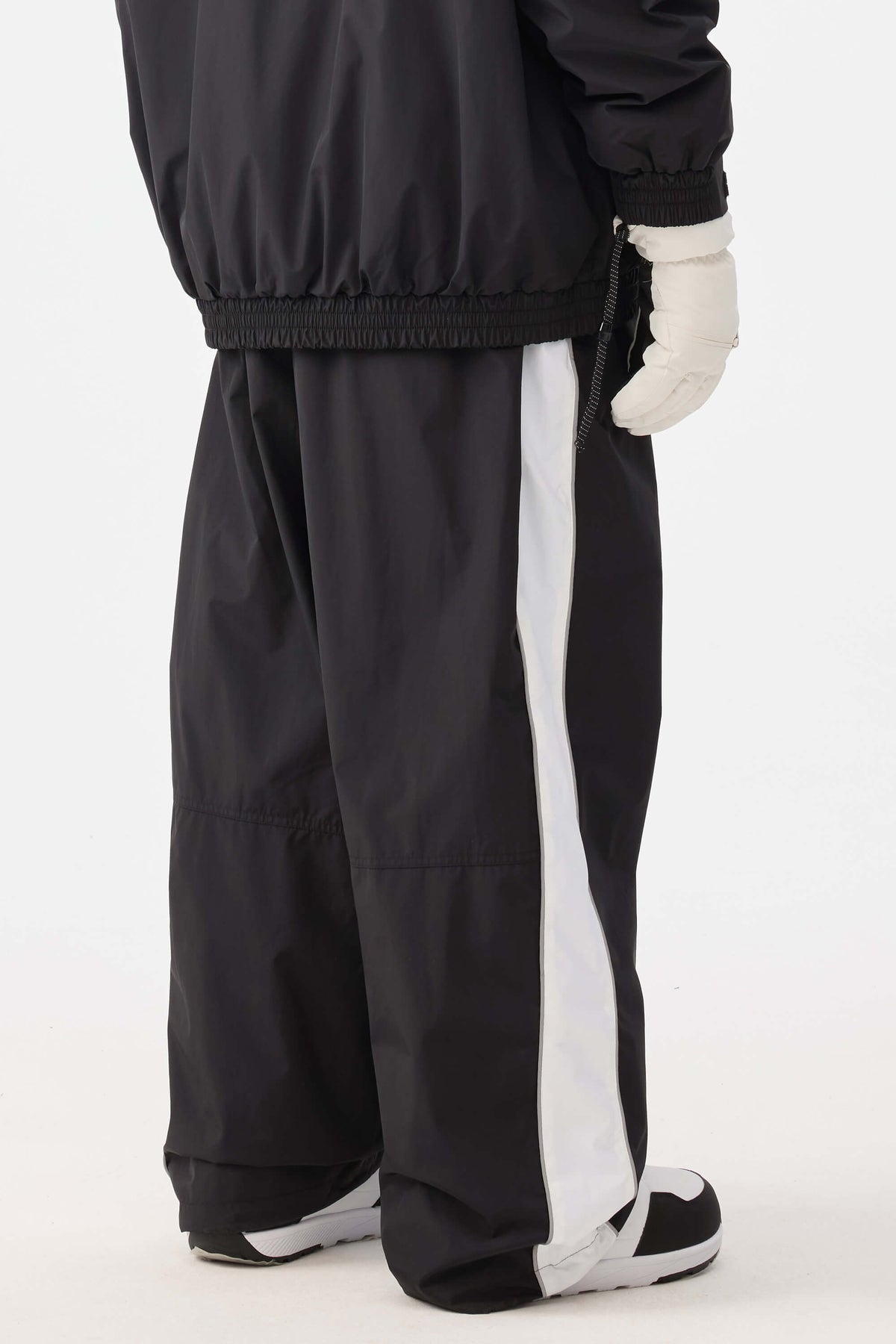 Retro Track Side Stripe Baggy Snow Pants – Unisex | Gsou Snow