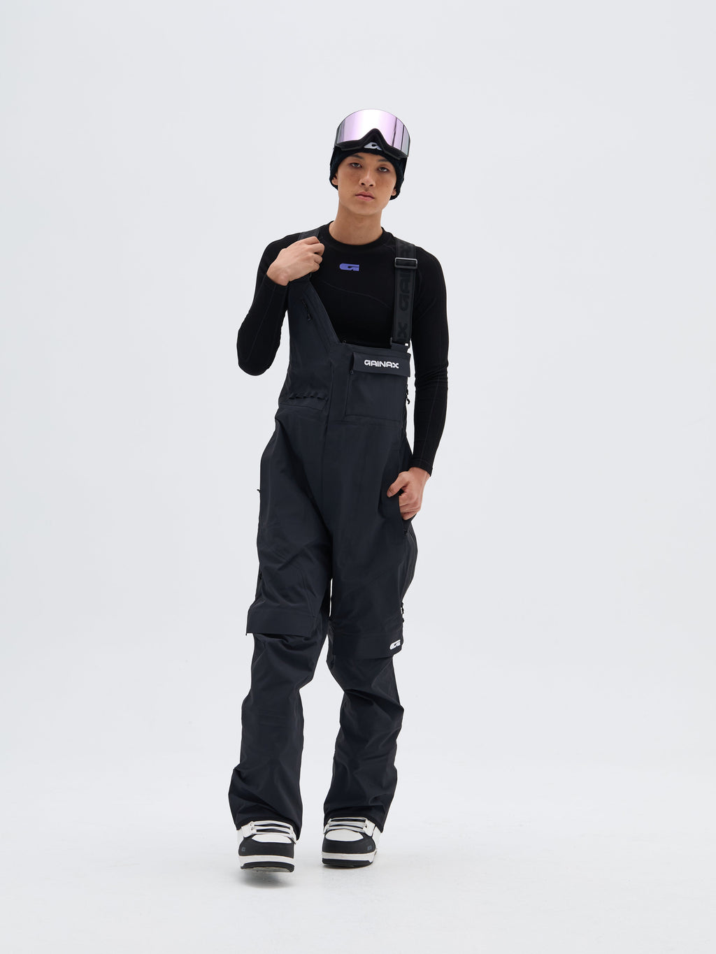 20K Waterproof NT1 3L Bib Snow Pants – Unisex | GAINAX