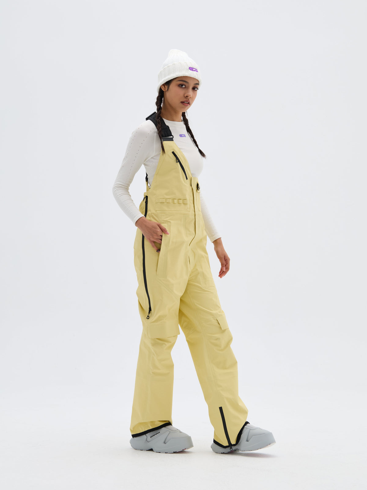 20K Waterproof NT1 3L Bib Snow Pants – Unisex | GAINAX