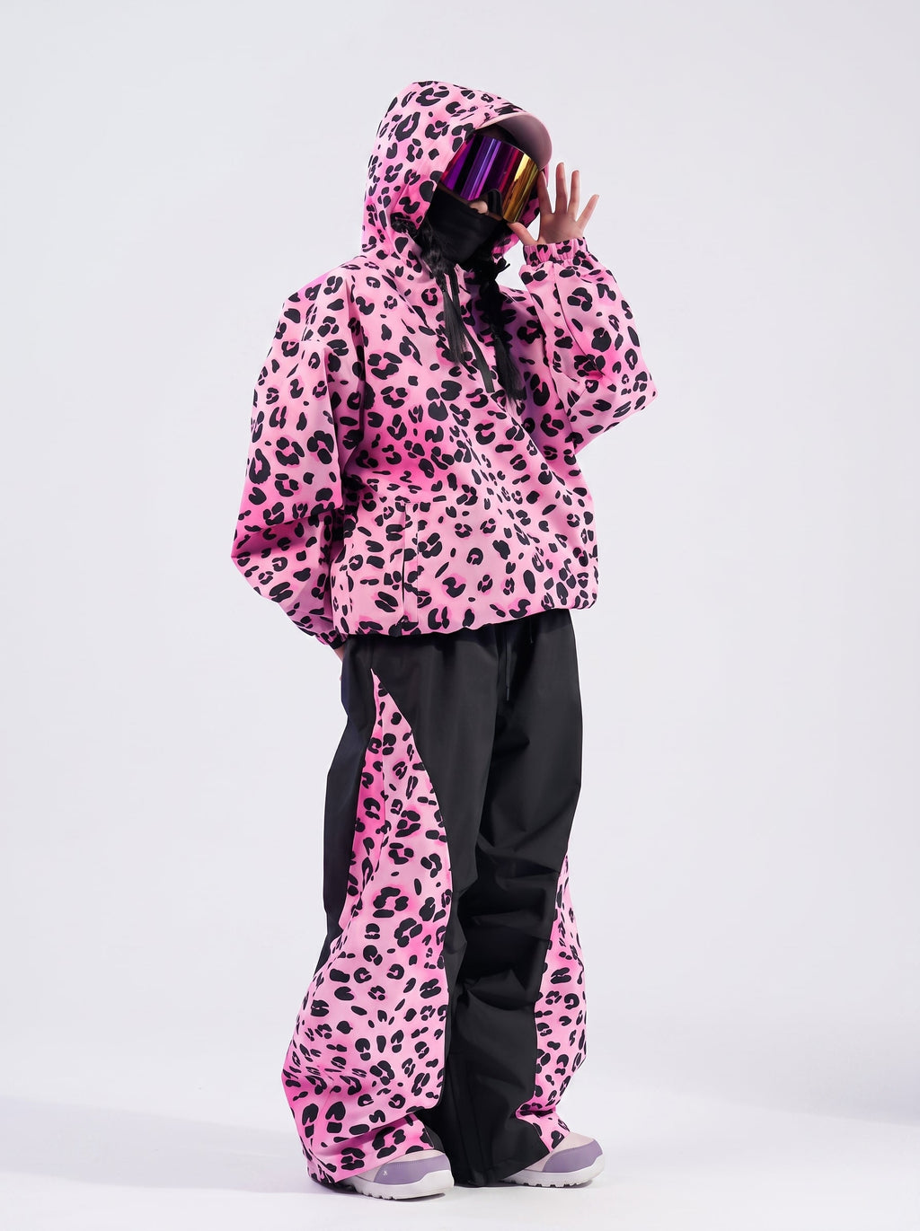 LeopardWave Pullover Ski Suit – Unisex | Doorek