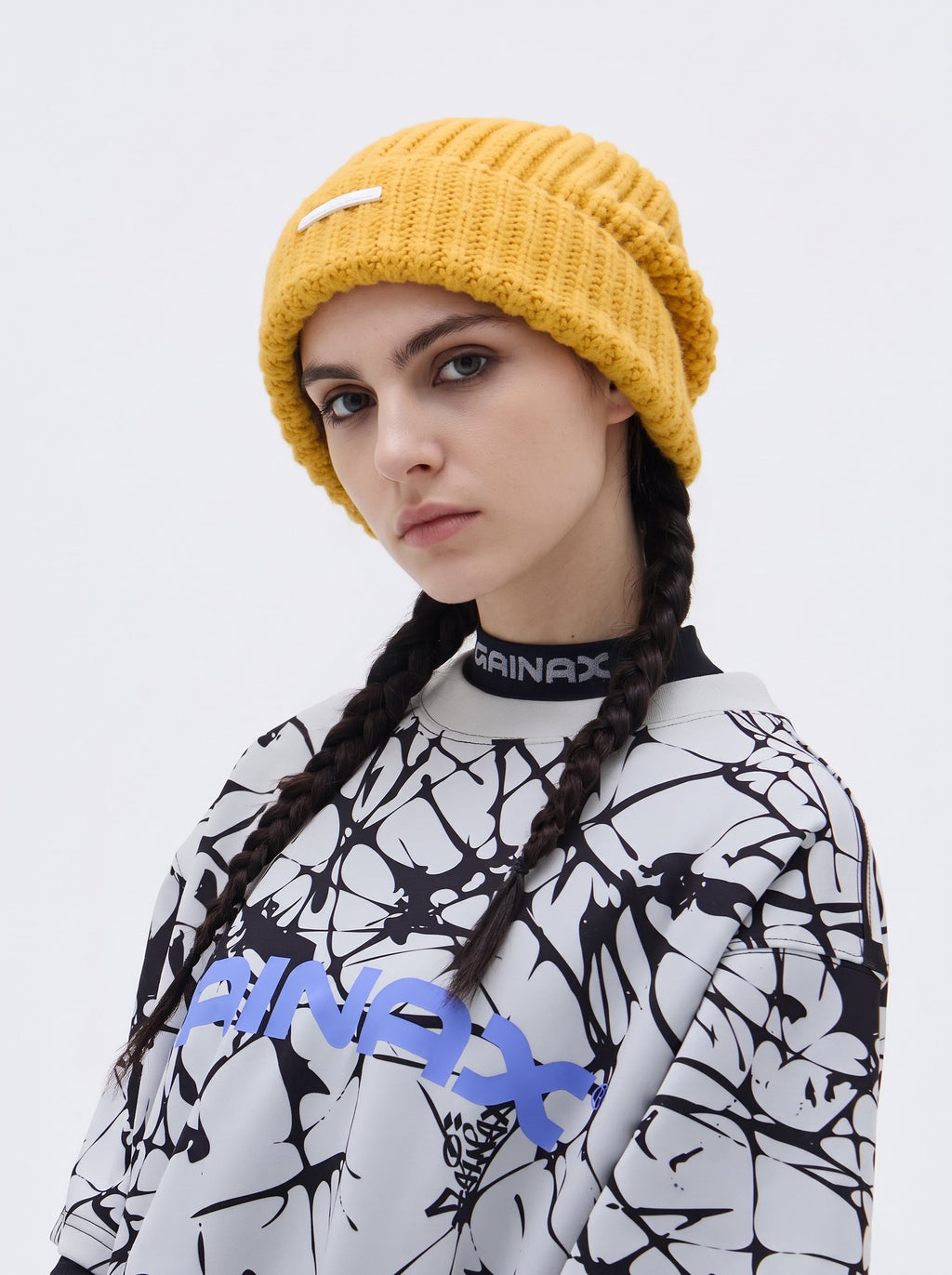 Chunky Ribbed Slouchy Knit Beanie – Unisex | GAINAX